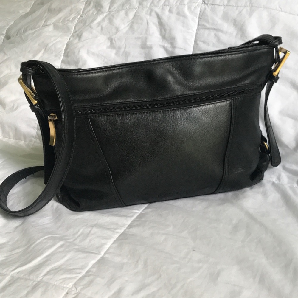 STONE & CO. Over the shoulder purse handbag with adjustable strap & soft feel